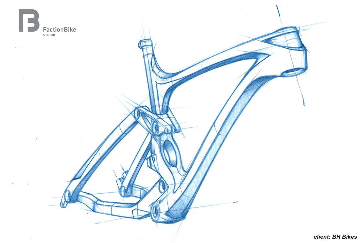 Bike drawing.